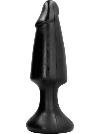 All Black: Penis Shaped Plug
