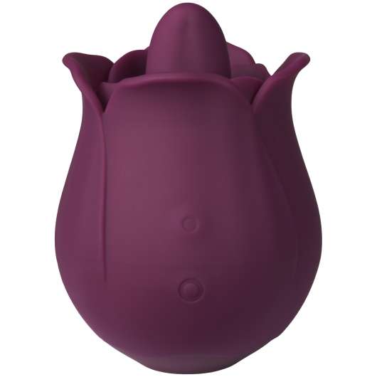 Amaysin Licking Rose Vibrator - Purple