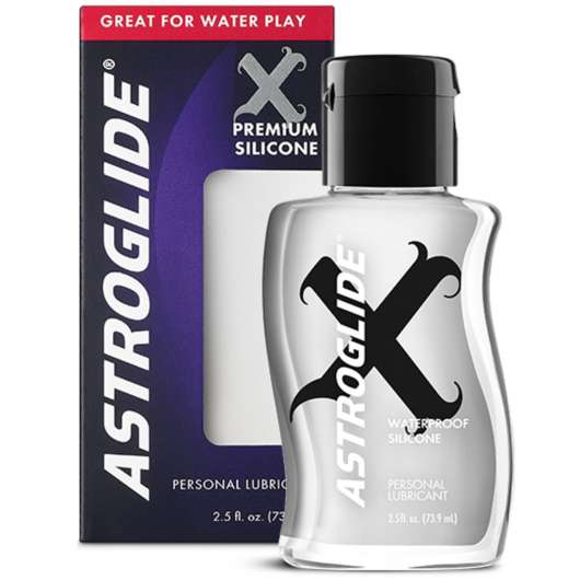 Astroglide X Premium Silikon Glidmedel 70 ml - Clear