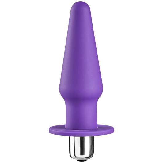 baseks Vibrerande Analplugg Medium - Purple