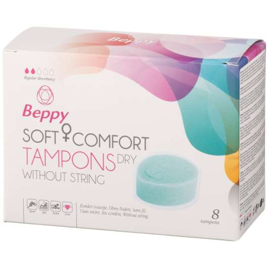 Beppy Soft + Comfort Tampons Dry 8 pcs - Blå