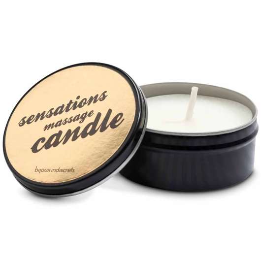 Bijoux Indiscrets Bonbons Sensations Massage Candle Massageljus   - Vit