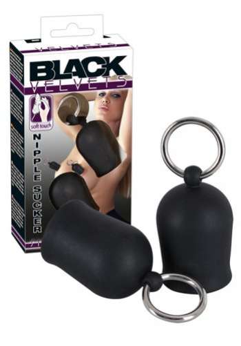 Black Velvet Nipple Suckers