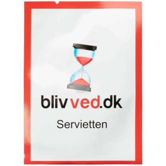 Blivved Servetten - Clear