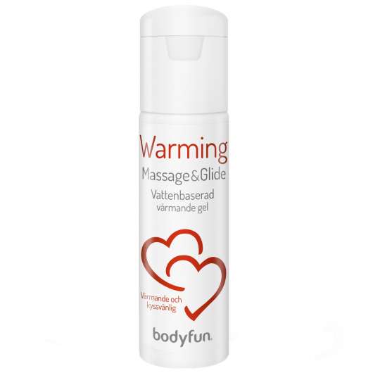Bodyfun Warming Massage och Glidmedel 100 ml - Klar