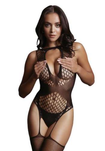 Bodystocking fish and fence-net