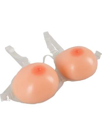 Cottelli Collection: Strap-On Silicone Breasts