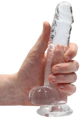 Crystal Clear dildo 17 cm