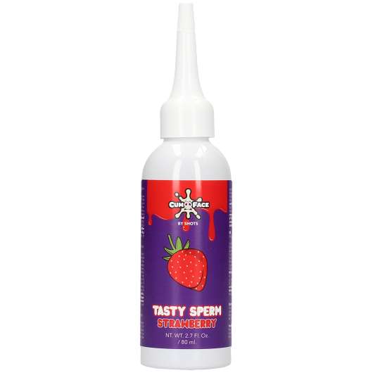 Cum Face Tasty Sperm Strawberry Flavoured Liquid 80 ml - Vit