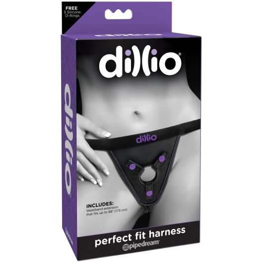 Dillio Perfect Fit Harness       - Lila