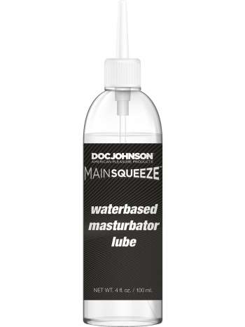 Doc Johnson: Mainsqueeze, Waterbased Masturbator Lube, 100 ml