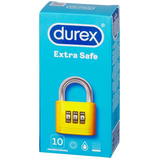 Durex Extra Safe Kondomer 10 st - Klar