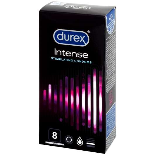 Durex Intense Kondomer 8 st   - Klar