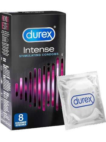 Durex: Intense, Orgasmic Condoms, 8-pack