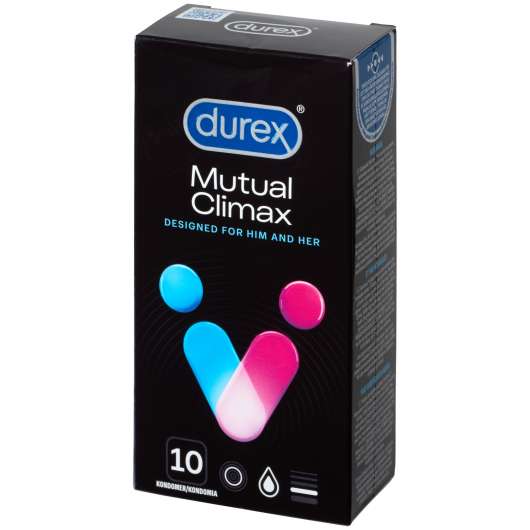 Durex Mutual Climax Bedövande Kondomer 10 st - Clear