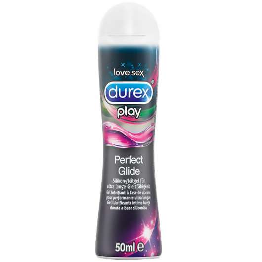 Durex Play Perfect Glide Silikon Glidmedel 50 ml - Clear