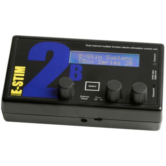 E-Stim 2B Elektro Power Box Set - Black
