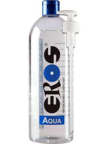 Eros Aqua: Vattenbaserat Glidmedel (Flaska), 1000 ml