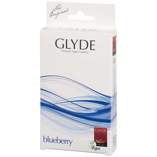 Glyde Ultra Blueberry Kondomer 10 st