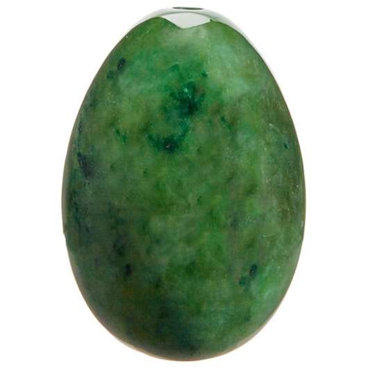 Jade Goddess Jade Egg til Yoni Massage   - Grön