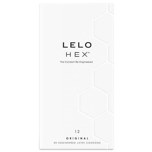 LELO Hex Original Kondomer 12 st - Clear