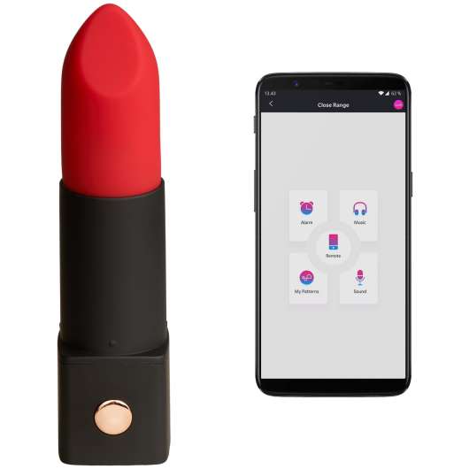 Lovense Exomoon Mini Lipstick Vibrator - Mixed colours