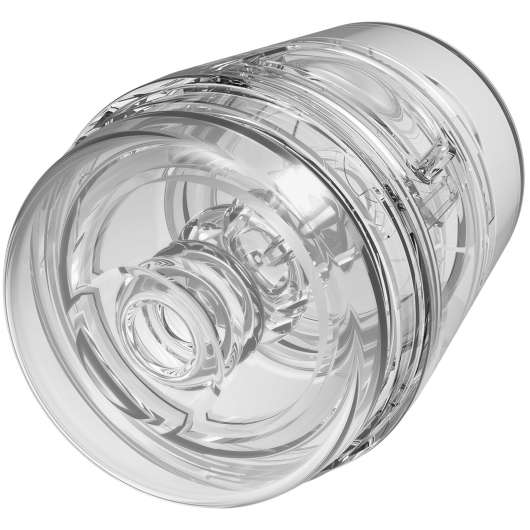 Main Squeeze Pop-Off Optix Masturbator Clear - Clear