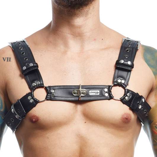 MaleBasics DNGEON Body Harness Belt - Svart