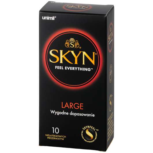 Manix SKYN Large Latexfria Kondomer 10 st  - Klar