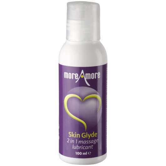Moreamore Skin Glyde 2-i-1 Massage och Glidmedel 100 ml - Clear