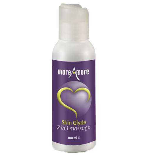 Moreamore Skin Glyde 2-i-1 Massage och Glidmedel 100 ml - Klar