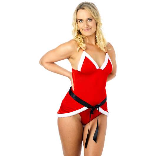 Nortie santa?s helper kostym - red - one size