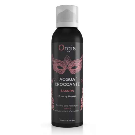 Orgie-Aqua Croccante Crunchy Mousse Sakura 150ml