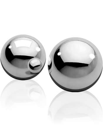 Ouch!: Medium Weight Ben-Wa-Balls, silver