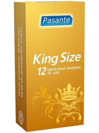 Pasante King Size: Kondomer, 12-pack