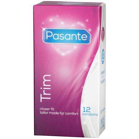 Pasante Trim Kondomer 12-pack    - Klar