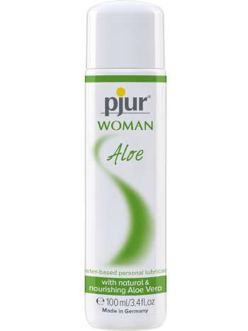 Pjur Woman Aloe: Vattenbaserat Glidmedel med Aloe Vera, 100 ml