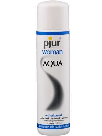 Pjur Woman Aqua: Vattenbaserat Glidmedel, 100 ml