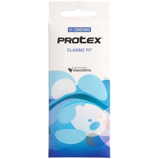 Protex Classic Regular Kondomer 10 st - Clear