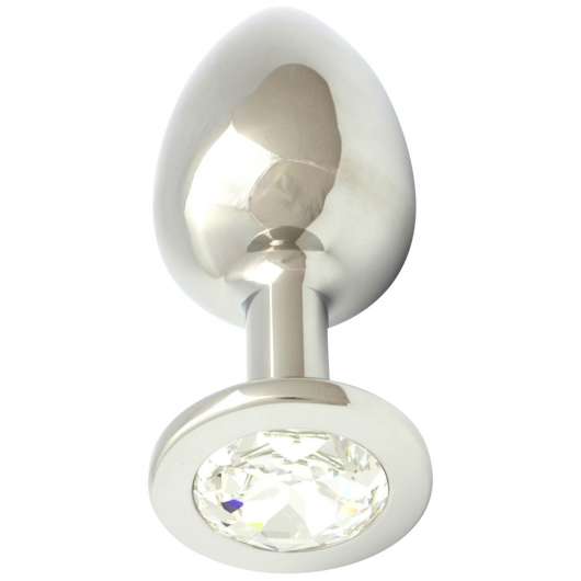 Rosebuds Cristal Plug XLarge - Silver