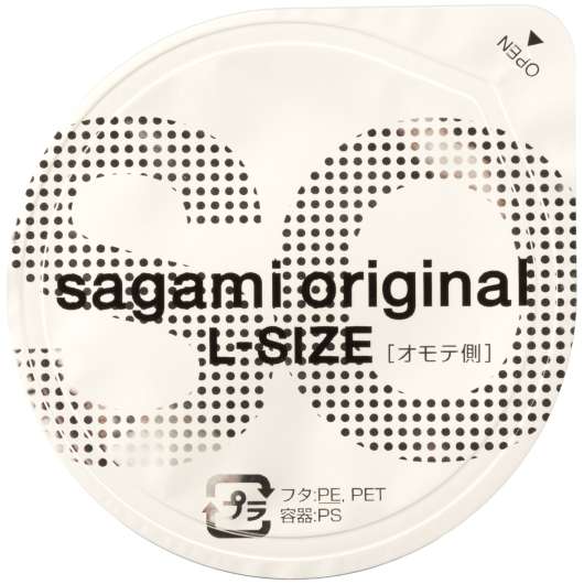 Sagami Original Large Latex-free Condoms 6 Pack