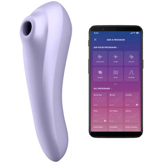 Satisfyer Dual Pleasure Connect App - Purple