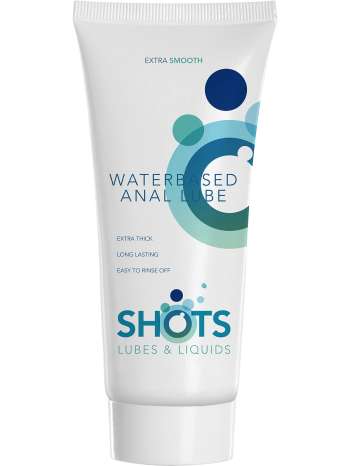 Shots Lubes & Liquids: Waterbased Anal Lube, 100 ml