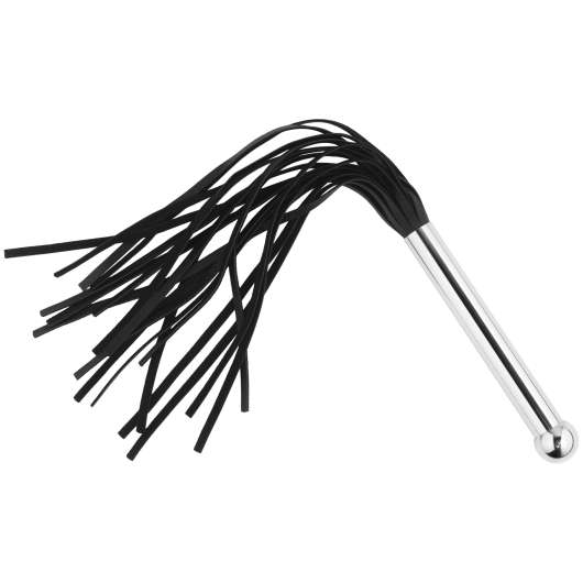 Sinful Deluxe Silver Flogger 32 cm   - Silver