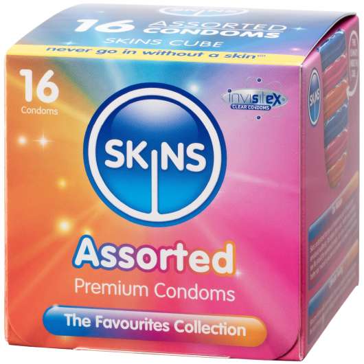 Skins Olika Kondomer 16 st - Clear