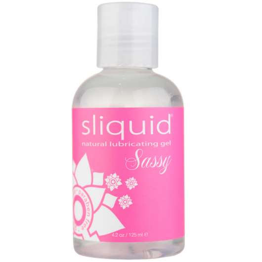 Sliquid Natural Sassy Analt Glidmedel 125 ml - Clear