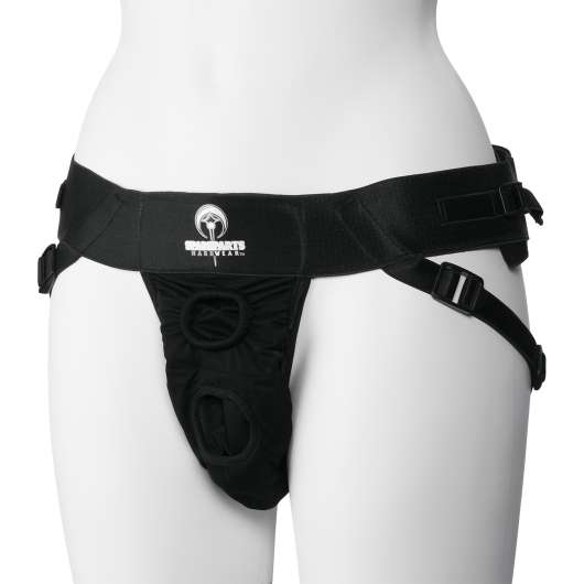 Spareparts hardwear deuce magnum harness för män - black - l/xl