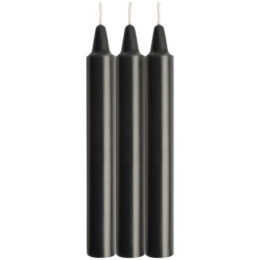 Sportsheets LaCire Drip Pillar Candles 3 st - Black