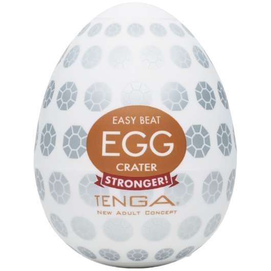TENGA Egg Crater Masturbator - White
