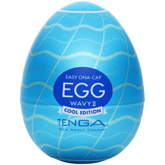 Tenga Egg Wavy II Cool Edition Masturbator
